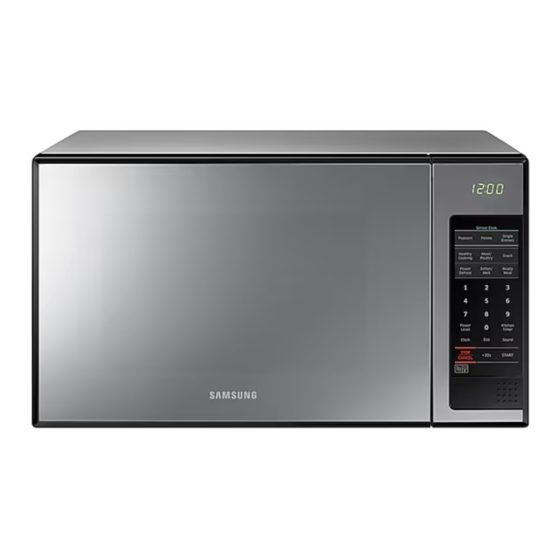 Samsung GE0113MB1 Owner's Instructions & Cooking Manual