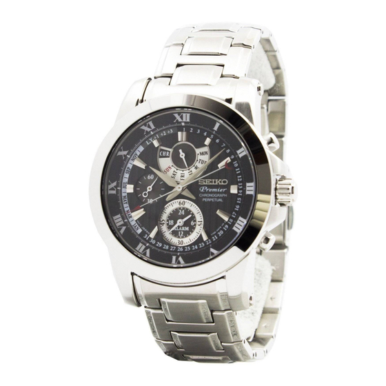 Seiko SPC159P1 Instructions Manual