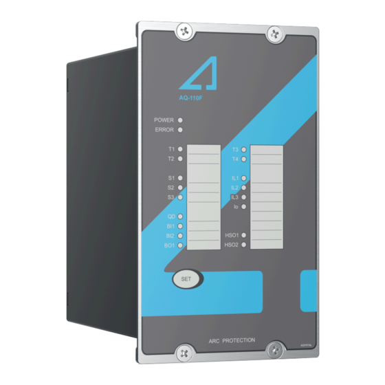 Arcteq AQ-110 Series Instruction Manual