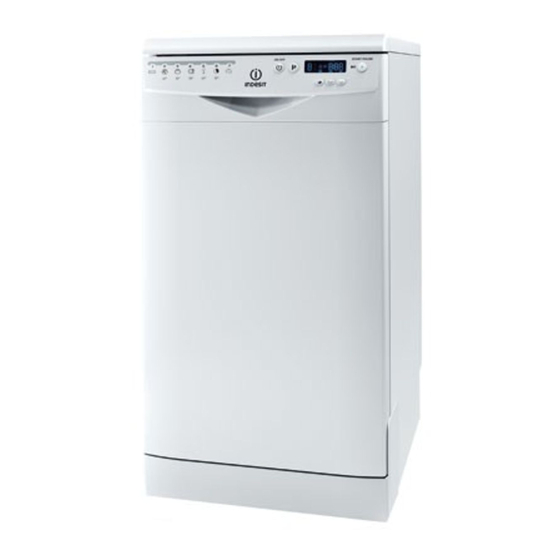 Indesit DSR 57M17 Operating Instructions Manual
