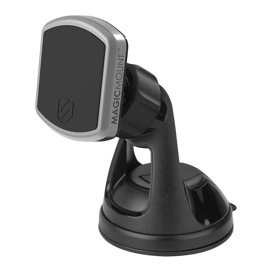Scosche MAGICMOUNT PRO, MPWD2 - Magnetic Dash Mount Manual