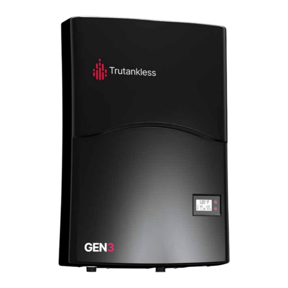 trutankless Residential G3-R Installation & Operation Manual