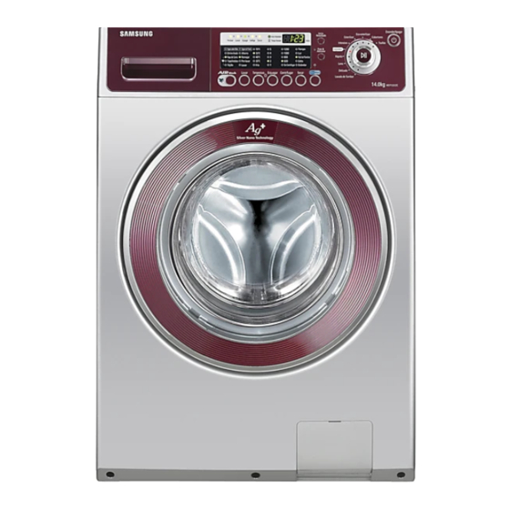 Samsung WD7122CZS Owner's Instructions Manual