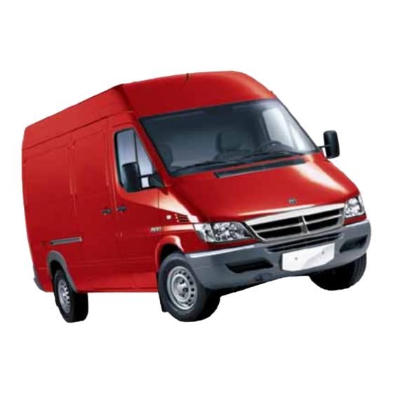 Dodge 2006 Sprinter Owner's Manual