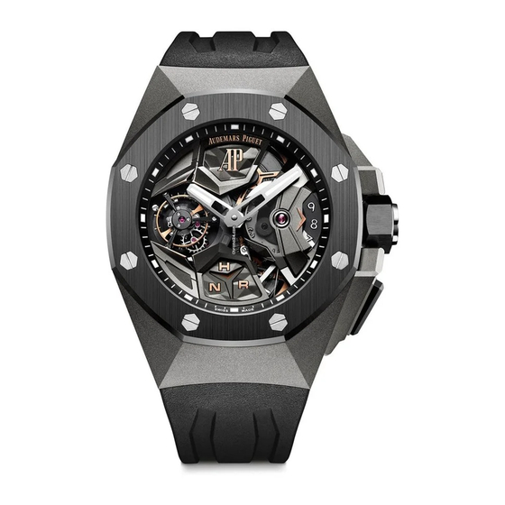 Audemars Piguet Royal Oak Concept Tourbillon Chronograph Instructions For Use Manual