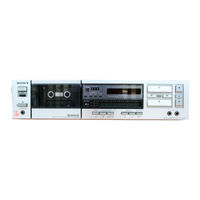 Sony TC-FX45 Service Manual