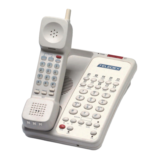 Teledex DCT1900 User Manual