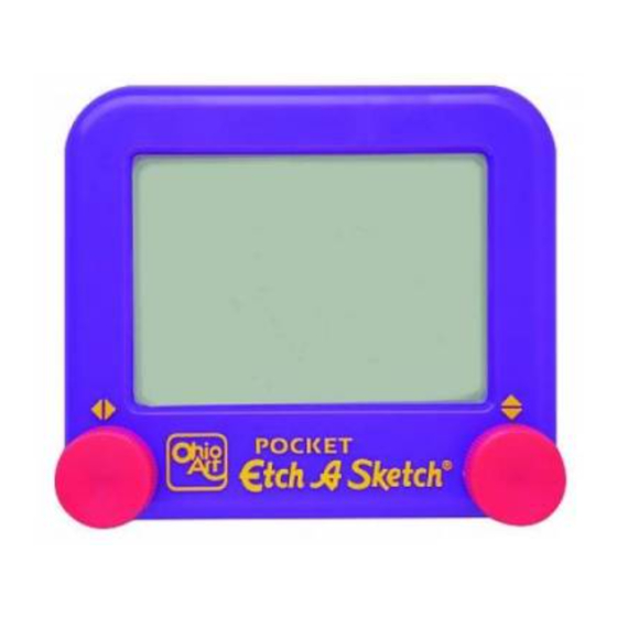 Etch A Sketch 7002 User Manual