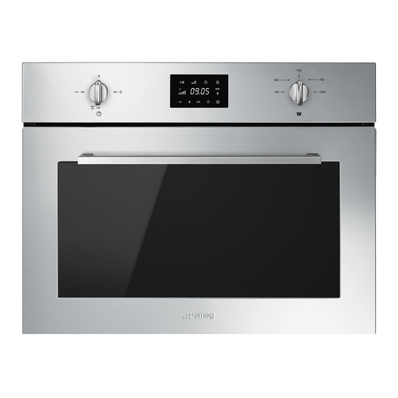 Smeg SF4400MX Instructions For Use Manual