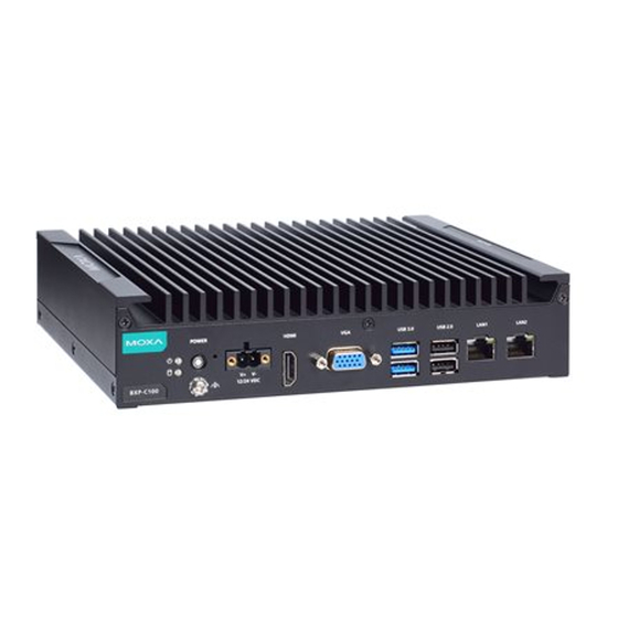Moxa Technologies BXP Series Quick Installation Manual