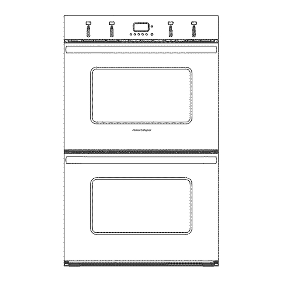 Fisher & Paykel OD302M-87992 User Manual