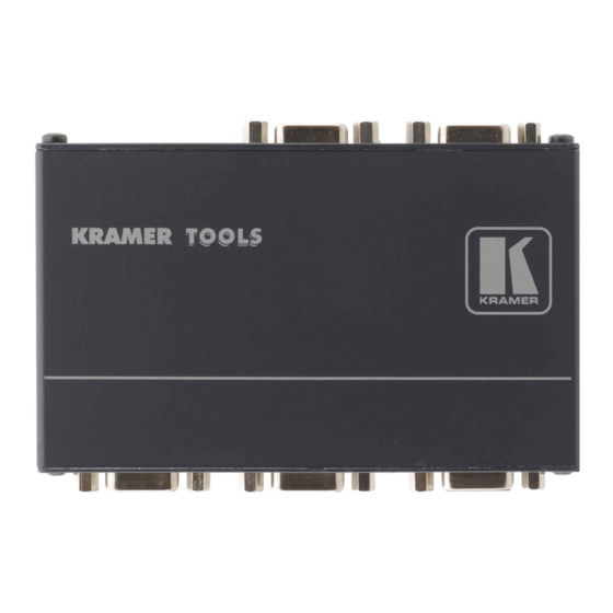 Kramer VP-300 User Manual