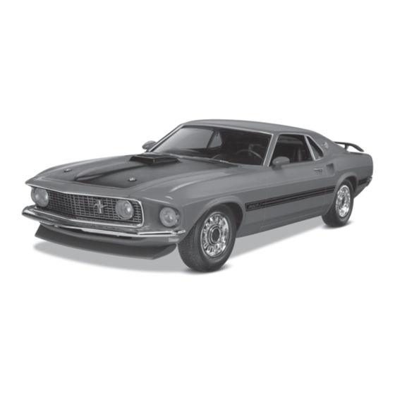 REVELL 69 Ford Mustang Mach 1 Parts Manual