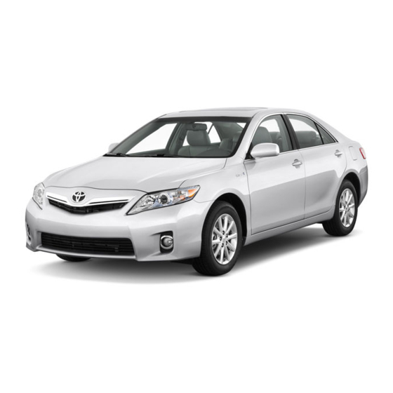 Toyota 2010 Camry Hybrid Quick Reference Manual