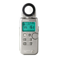 Sekonic L-358 Quick Manual