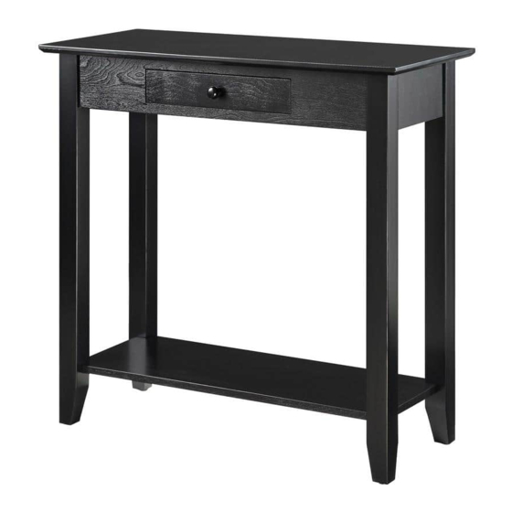 convenience concepts 8013081BL Manual