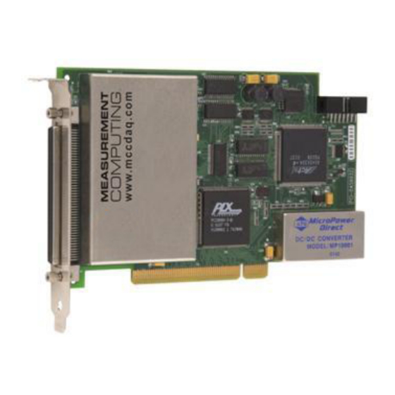 Measurement Computing PCI-DAS6030 User Manual