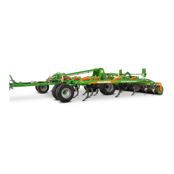 Amazone Cenius 4003-2TX Operating Manual