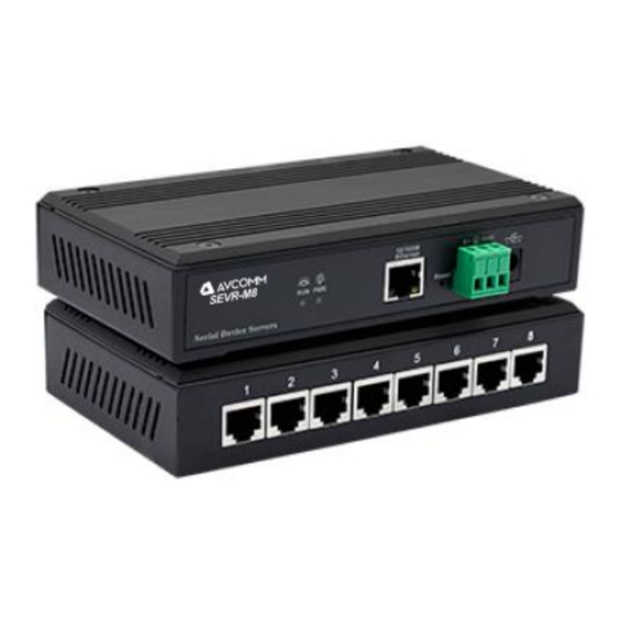 AVCOMM SEVR-M Series Manuals