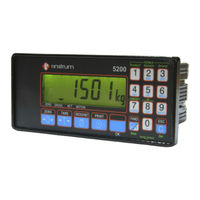 Rinstrum 5200 Quick Start Manual