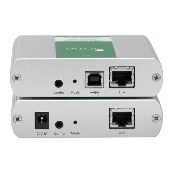 Icron USB 2.0 RG2304N-LAN Quick Start Manual