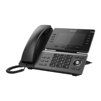 Snom D862 User Manual