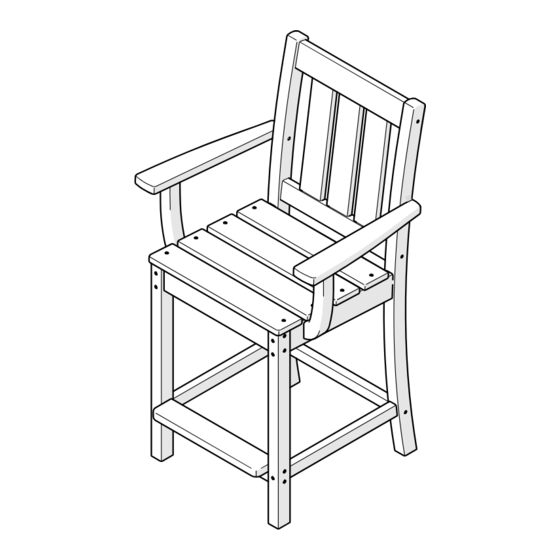 Polywood Oxford TLD251 Assembly Instructions