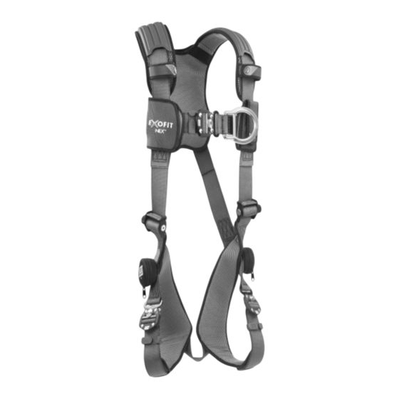 DBI SALA EXOFIT NEX 1113174 Specific Instructions