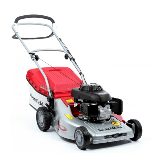 Mountfield sp185 deals manual