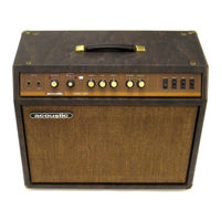 Acoustic G60T Service Manual