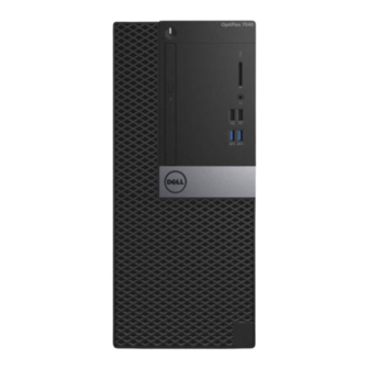 Dell OptiPlex 7040 Quick Start Manual