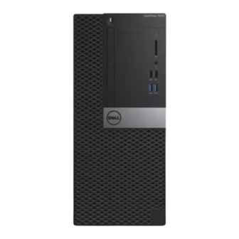 Dell OptiPlex 7040 Quick Start Manual