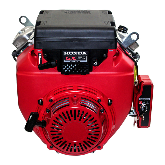 Honda GX610 Owner's Manual