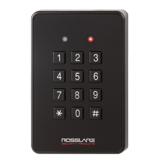 Rosslare AYC-H6355 Installation And User Manual