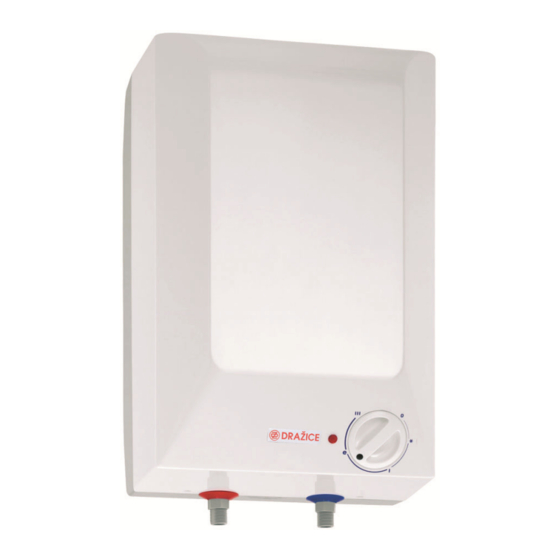 Drazice BTO 5UP Instructions Manual