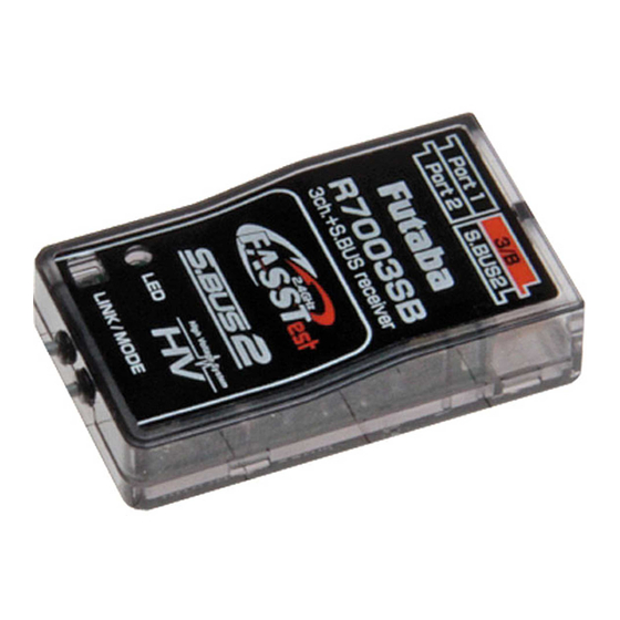 FUTABA R7003SB Instruction Manual