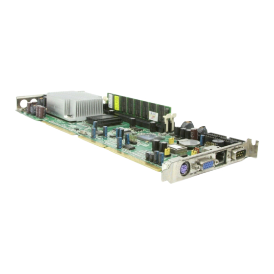 Advantech PCA-6004 Startup Manual