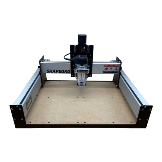 Carbide 3D SHAPEOKO 3 Assembly Manual