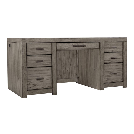 aspenhome IML-303-GRY Assembly Instructions