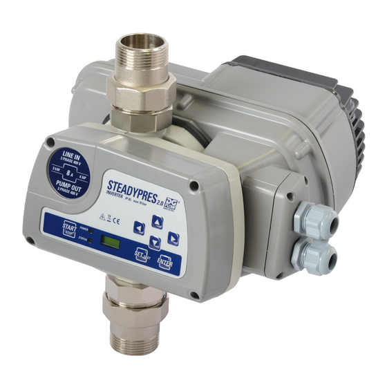User Manuals: DG FLOW STEADYPRES Pump Controller
