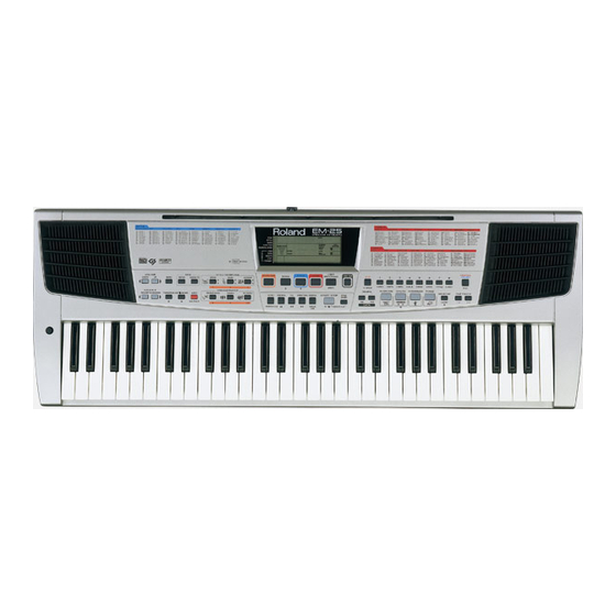 Roland EMK-25 User Manual