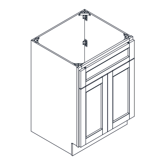 User Manuals: AURAFINA RTAV-24-OHG Bathroom Vanity