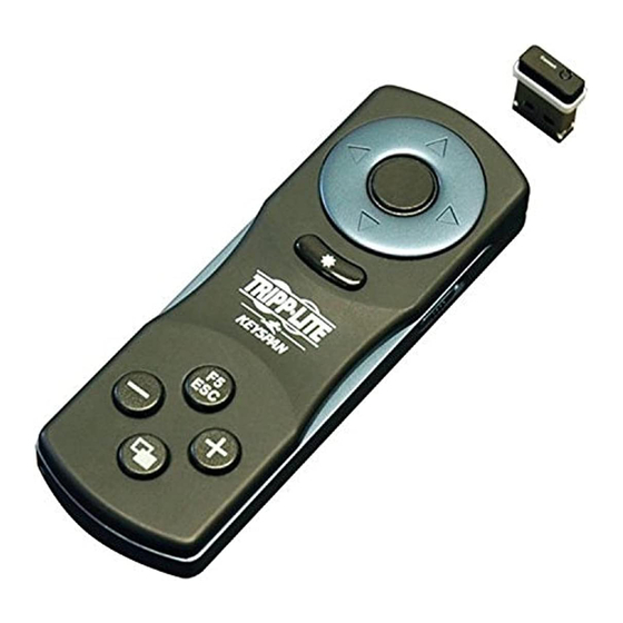 Tripp Lite PR-PRO4 Quick Manual