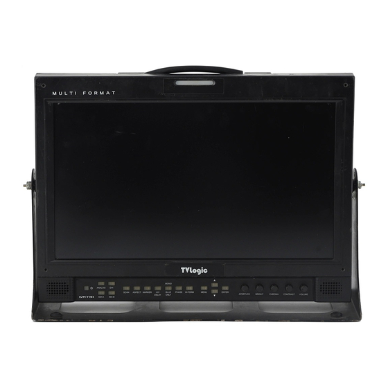 TVLogic LVM-171WP Operation Manual