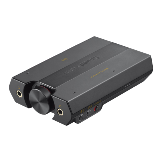 Creative SB1590 User Manual