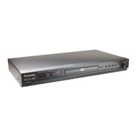 Panasonic DVDRP62 - DIG. VIDEO DISC PLAY Operating Instructions Manual