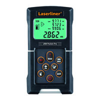 Laserliner LaserRangeMaster Pocket Pro Manual