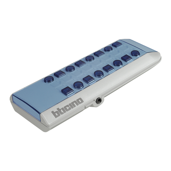 Bticino 3529 Manual