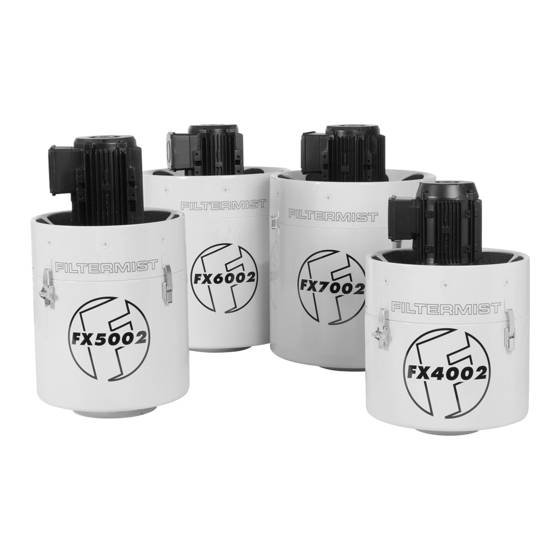 FILTERMIST FX Series Installation And Maintenance Manual