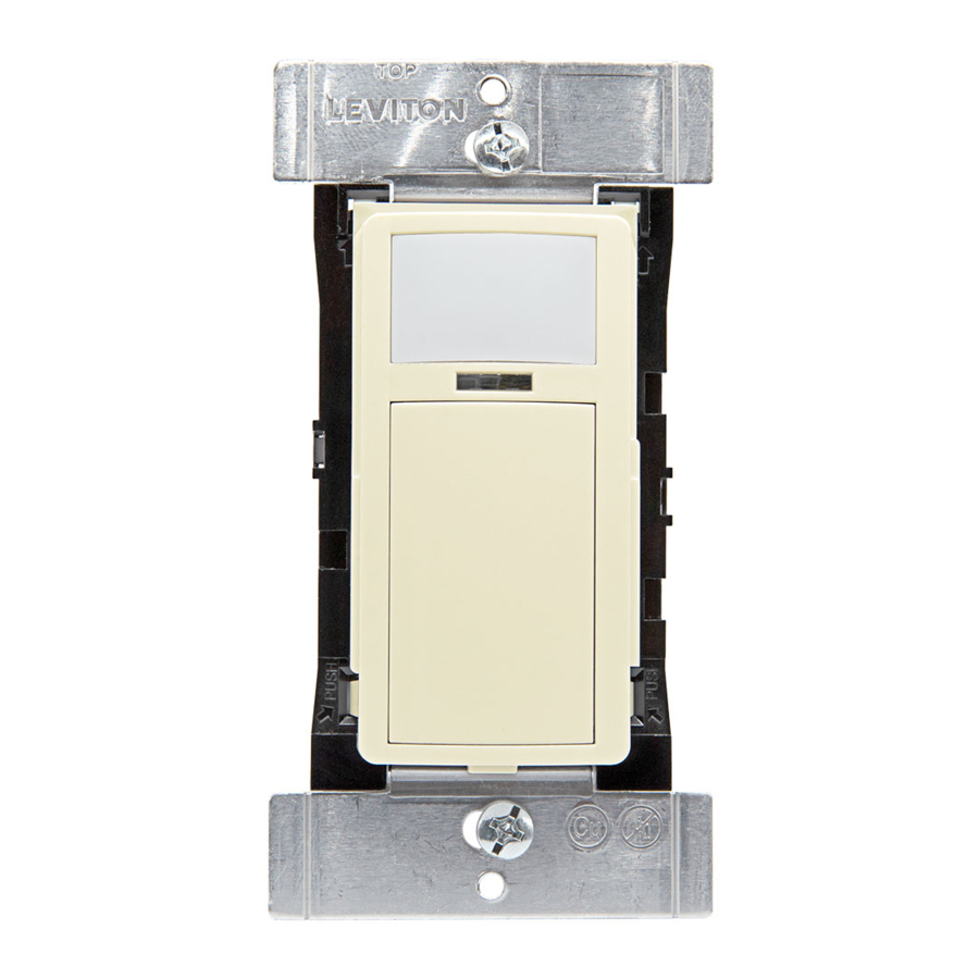 Leviton ODS15-GDW Instructions
